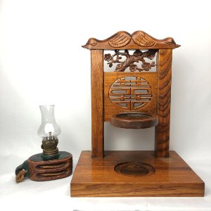 앤틱 궁중 오일 램프 받침대